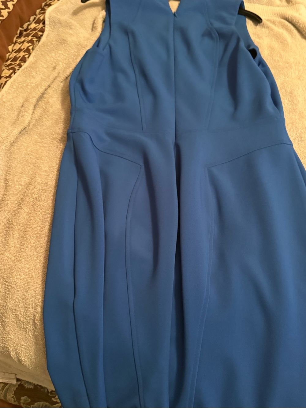ZAC Zac Posen Electric Blue Sheath Dress